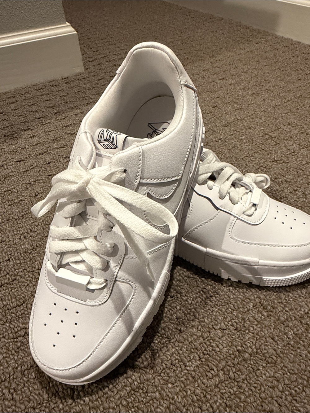 Nike White Air Force One Sneakers